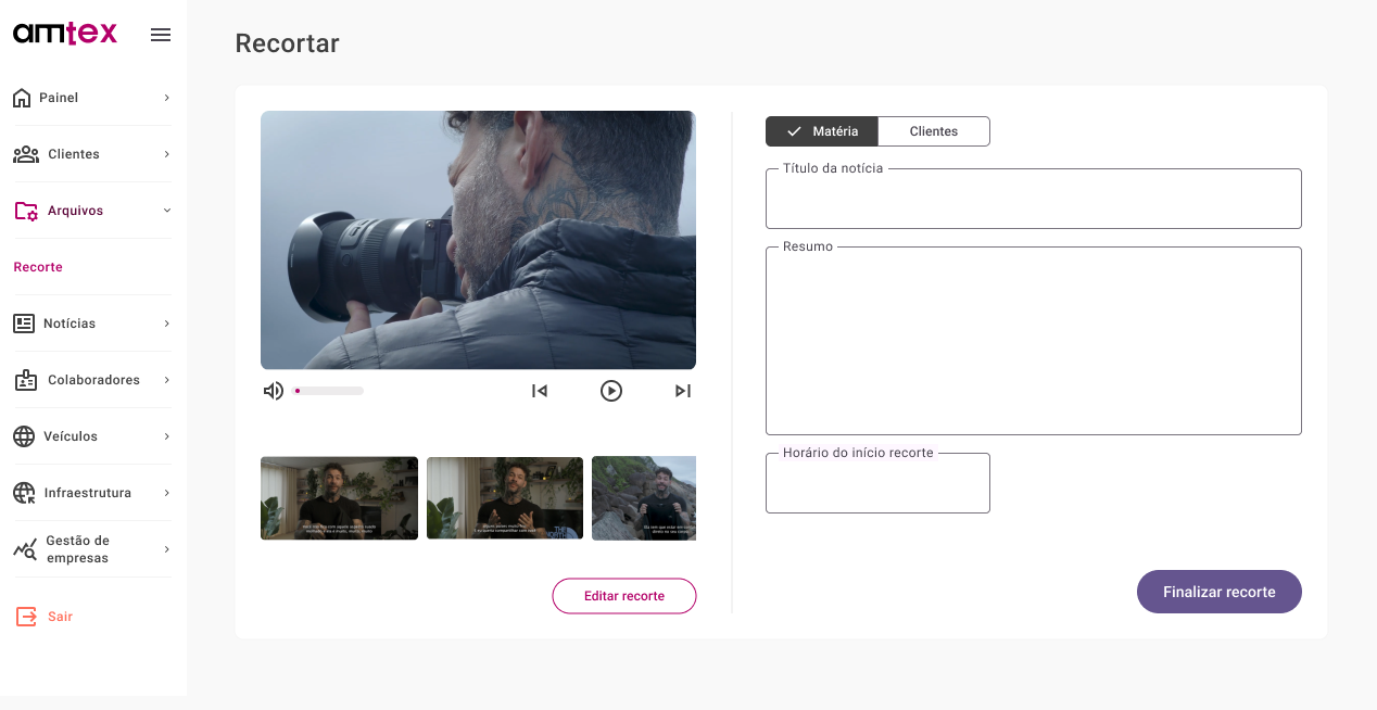 O desafio desse projeto foi transformar o layout a fim de modernizar o sistema, otimizar a usabilidade adotando a nova identidade visual e criar novos componente no design system.